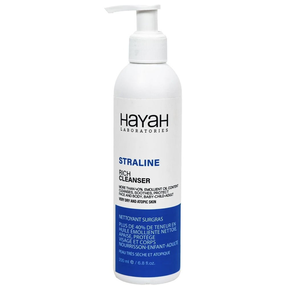 Hayah/ STRALINE Rich Cleanser 200 ml : | MS Choice